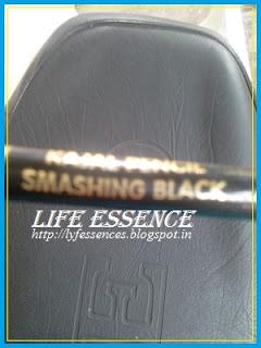 Revlon cosmetics kajal pencil smashing black review