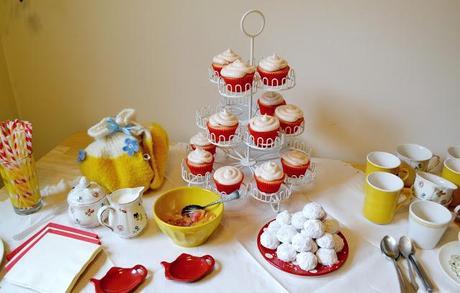 tea party, diy, baking, villeroy and boch, cupcakes, fleur d'elise, cupcakes