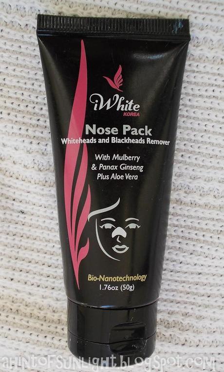 iWhite Nose Pack White Heads and Black Heads Remover Review
