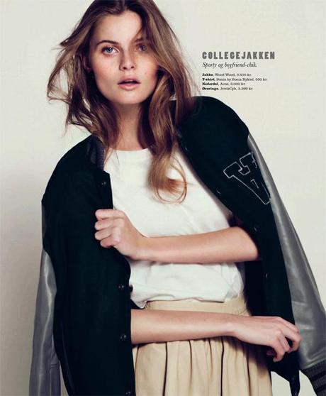 Lin Rosenbeck by Olivia Frolich For Elle Denmark February 2013 6