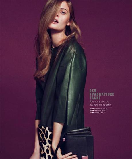 Lin Rosenbeck by Olivia Frolich For Elle Denmark February 2013 3