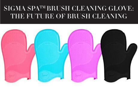 Brush Cleaning Has Never Been That Easy! - The New Sigma Spa Brush Cleaning Glove!