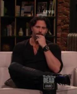 Joe Manganiello (Alcide in HBO's True Blood) on AMC's Talking Dead