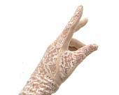 Beige Lace Gloves - MarysVintageLoved Beige Lace Gloves - MarysVintageLoved