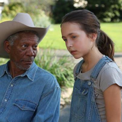 Photo: What's Morgan Freeman thinking here?!Magnolia Pictures