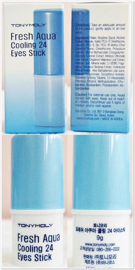 TonyMoly: Fresh Aqua Cooling 24 Eye Stick Review