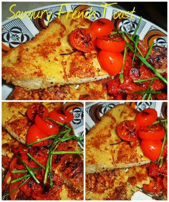 Guest Blogger: Deerly Beloved Baker – Savoury French Toast With Tomato and Red Onion sauce