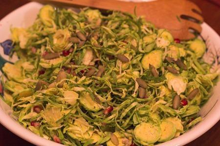 Brussels Sprout Salad with Pomegranate (3 of 3) Brussels Sprout Salad with Pomegranate (3 of 3)