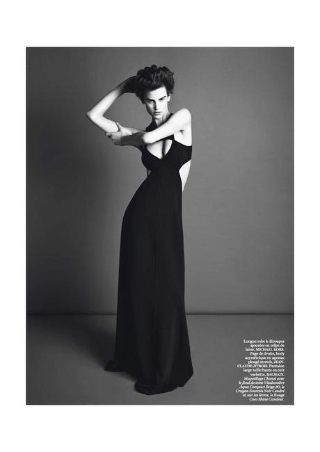 Saskia De Brauw by  Inez Van Lamsweerde and Vinoodh Matadin for Vogue Paris March 2013  4