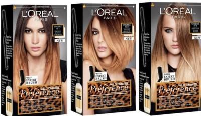 three lOreal ombre kits 400x230 The Ombre Effect