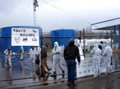 BREAKING: Appalachia Resist Shut Down Blockade Fracking Waste Storage Facility Ohio with Monopod Banner Drops