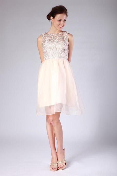 Organza Bridesmaid Dress