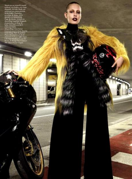 Nadja Bender by Glen Luchford for Vogue Paris November 2012 5