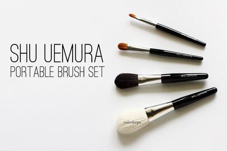 Shu Uemura Portable Brush Set Review