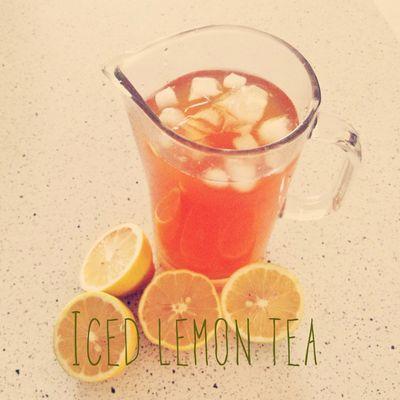 Iced Lemon Tea