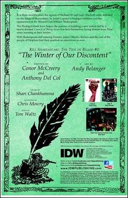 Kill Shakespeare: The Tide of Blood #1 Preview 1