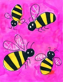 Bumblebee Painting