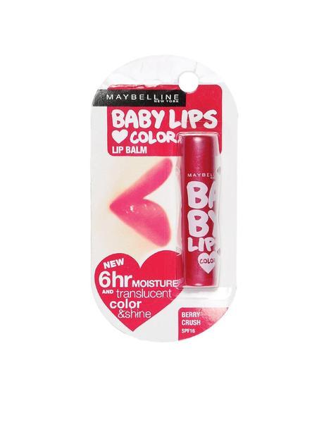 Maybelline Baby Lips Color Lip Balm in Berry Crush Review