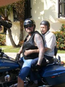 Cheito Puig, 103 years old and still on a Harley (he's featured in The Book).