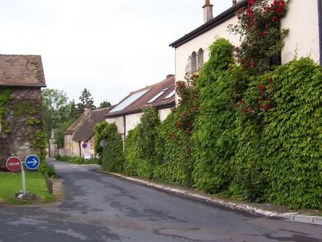 Street scene in Giverny -  France