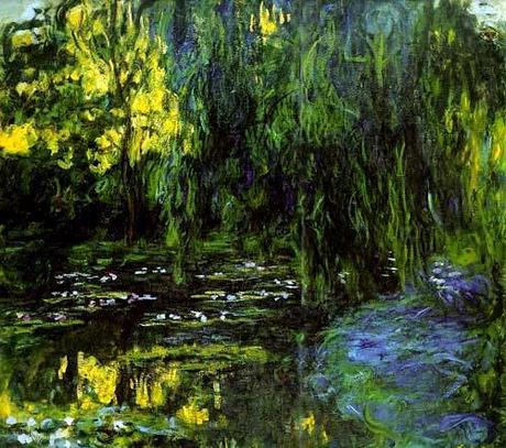Claude Monet,Water-LilyPond and Weeping Willow (1916-19)