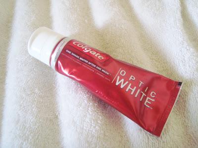 Quick post: Colgate Optic White Toothpaste