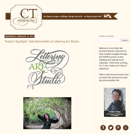 Post image for Debi Sementelli interviewed on CTDesigns blog