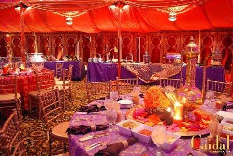 Moroccan Theme Centerpieces Ideas for Social, Private or Corporate Events