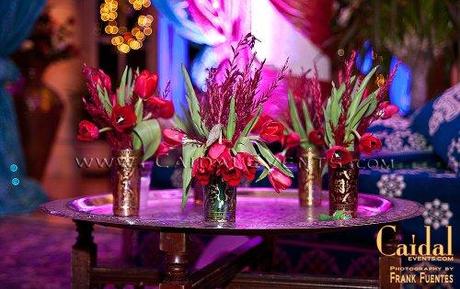 Moroccan Theme Centerpieces Ideas for Social, Private or Corporate Events