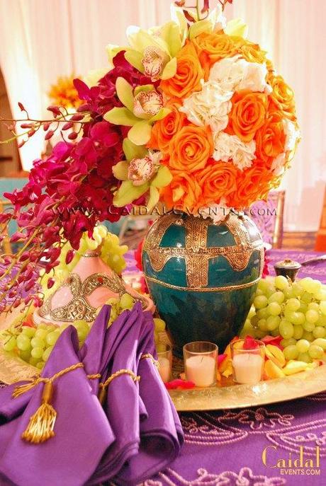 Moroccan Theme Centerpieces Ideas for Social, Private or Corporate Events