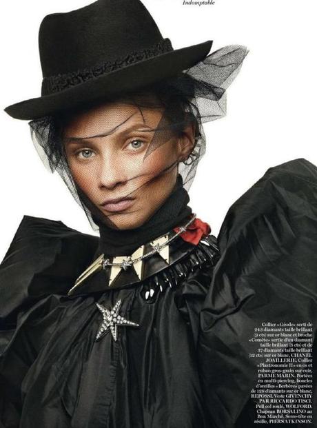 Anna Selezneva by Giampaolo Sgura for Vogue Paris March 2013