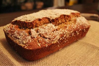 Toasted Coconut Banana Bread