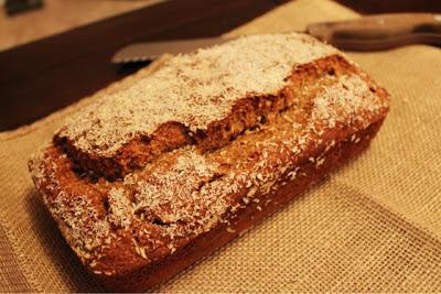 Toasted Coconut Banana Bread