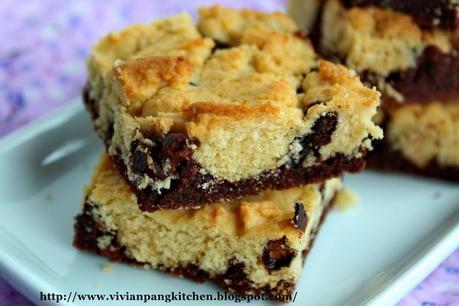 Chocolate Chip Cookie Brownie Bars