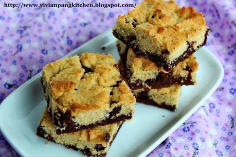 Chocolate Chip Cookie Brownie Bars