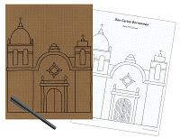 California Mission Drawing Guide