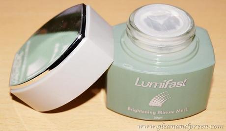 Cosmedic Lumifast Brightening Minute Mask Package