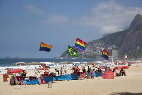 One last knees up. Rio de Janeiro, Brazil