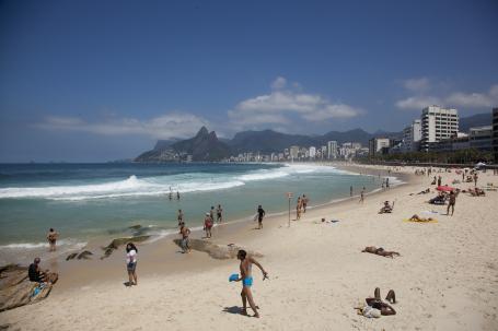 One last knees up. Rio de Janeiro, Brazil