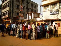 Job seekers. Bishnupur, West Bengal