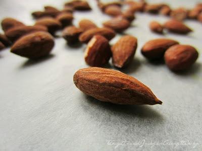 Salted almonds