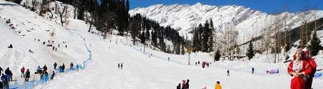 manali snowfall