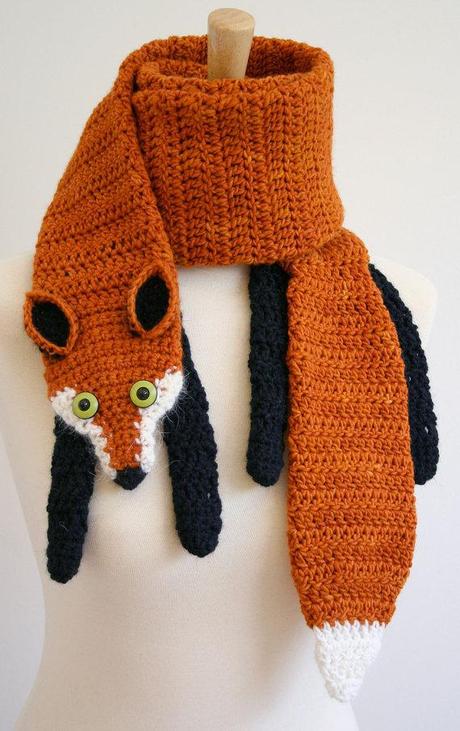 Crochet Foxy Scarf