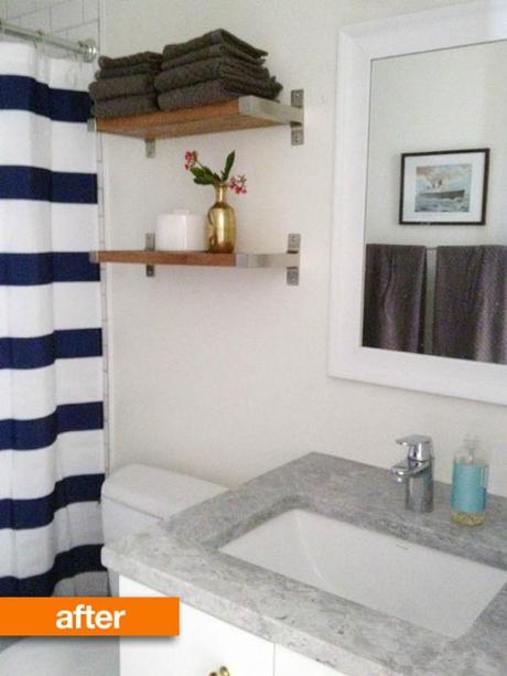 Apartment-Therapy-Worlds-Ugliest-Condo-Bathroom-Makeover-Before-After-Nautical-Stripes-Wood