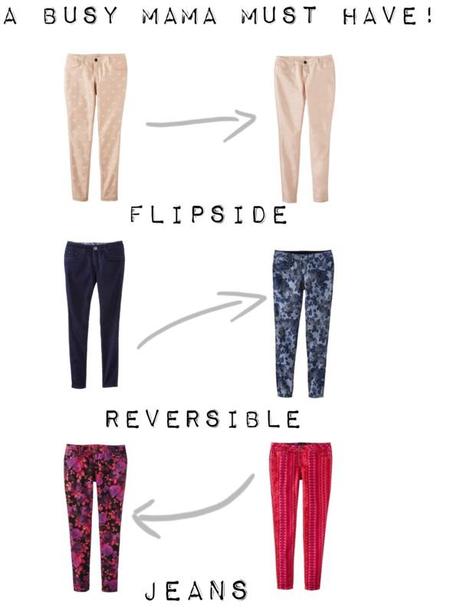A busy mama must have | Reversible Jeans