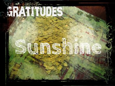 Gratitudes - Sunshine