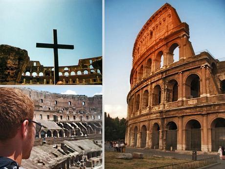 The  Colosseum Rome Collage