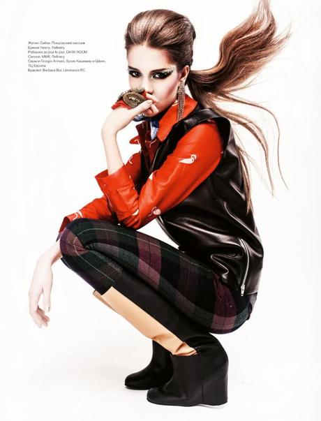 Alena Chehomova by Sasha Samsonova for Stolnik Magazine February 2013 4