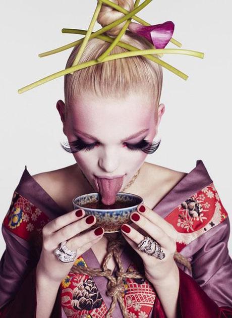 Daphne Groeneveld by Paola Kudacki for Flair Magazine March 2013