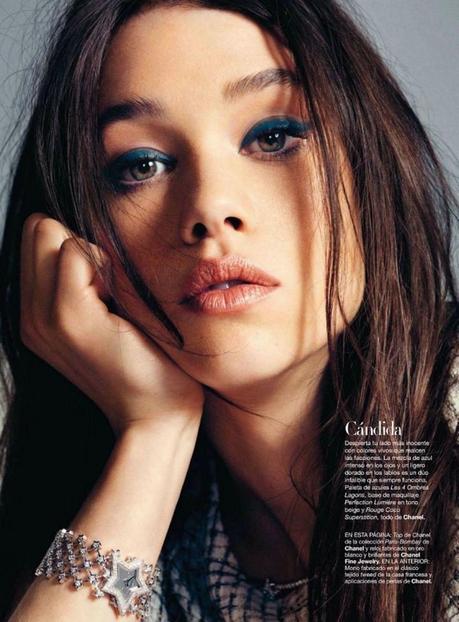Astrid Berges-Frisbey by Nico for Harper’s Bazaar Spain May 2012 3